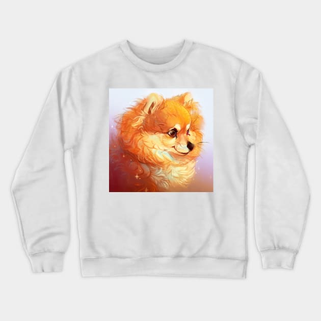 Pomeranian Crewneck Sweatshirt by Puffygator
